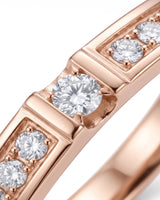 Gilded Glamour Wedding Ring Set | His & Hers