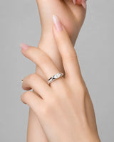 Celestial Marvel – Natural Marquise-Cut Diamond Bezel Engagement Ring
