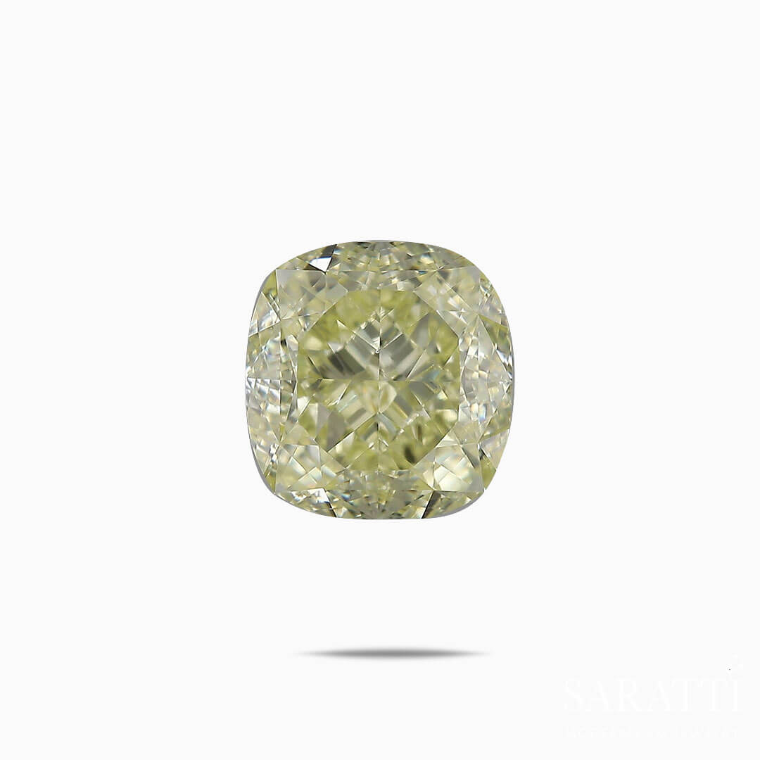 1 carat Light Yellow Diamond Gemstone | Saratti