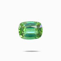 1.39 Carat Green Tourmaline Cushion Cut Gemstone
