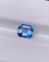 1.00 carat Natural Aquamarine emerald-style faceting | SARATTI