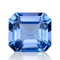 1.00 carat Natural Vivid Blue Santa Maria Aquamarine | Emerald Cut