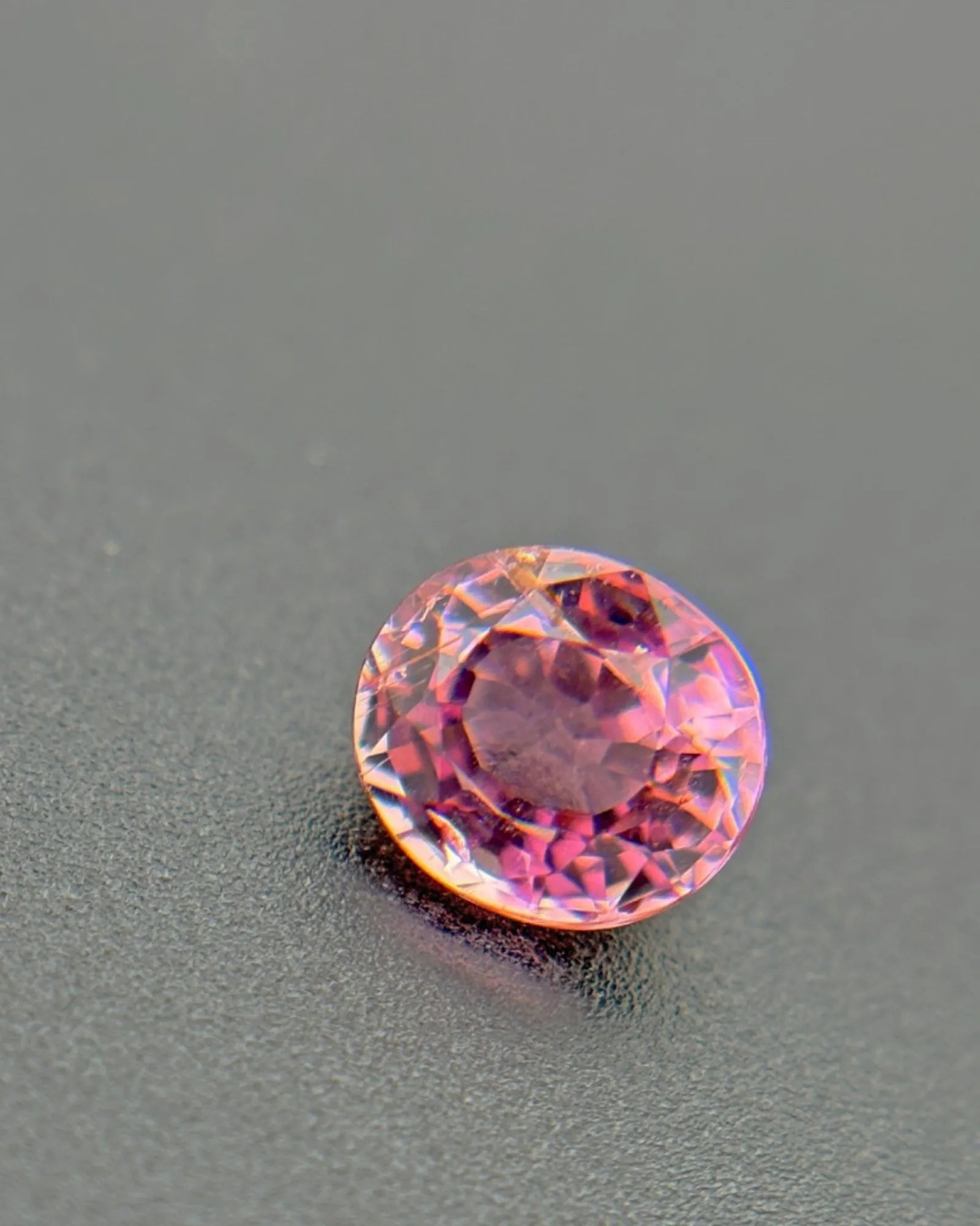 1.00ct Pink Tourmaline oval alternate angle | SARATTI