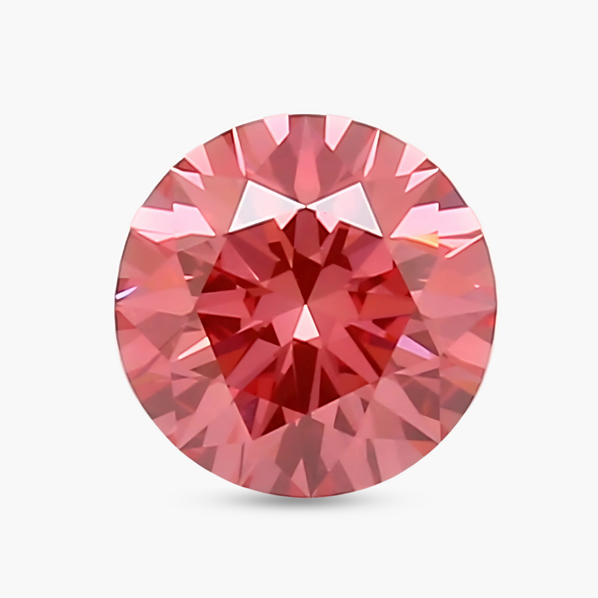 1.01-carat Fancy Vivid Rose Pink Diamond (Treated) | GIA | Saratti