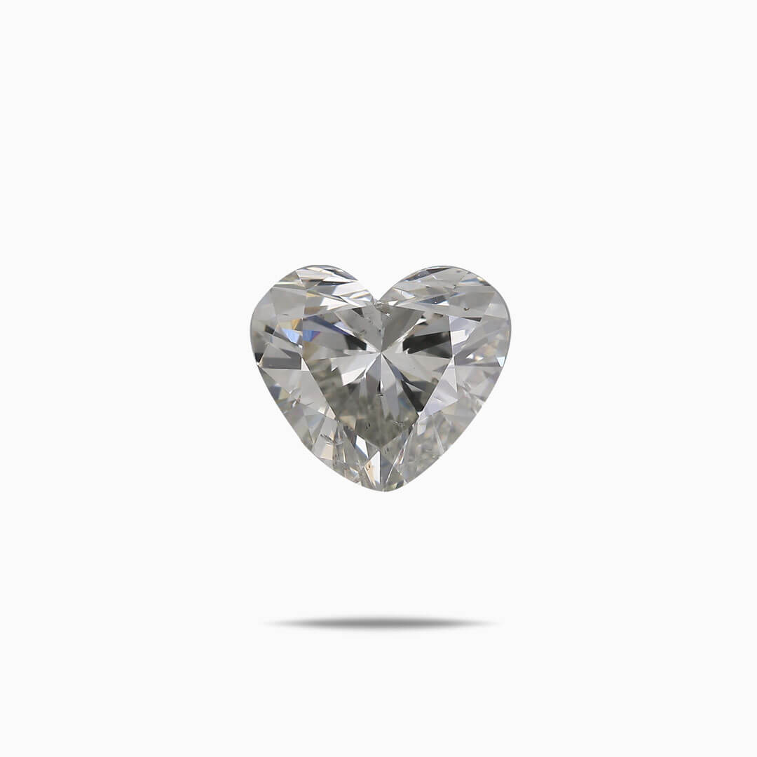 1.02 carats I-Colored Heart Shaped Diamond Gem