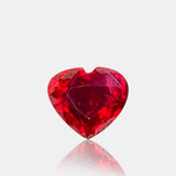 1.04 carat Untreated Natural pigeon’s blood ruby heart cut loose gemstone | SARATTI  
