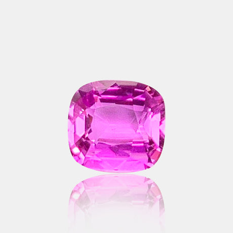1.08ct Unheated Natural Lavender Sapphire Cushion Cut | SARATTI