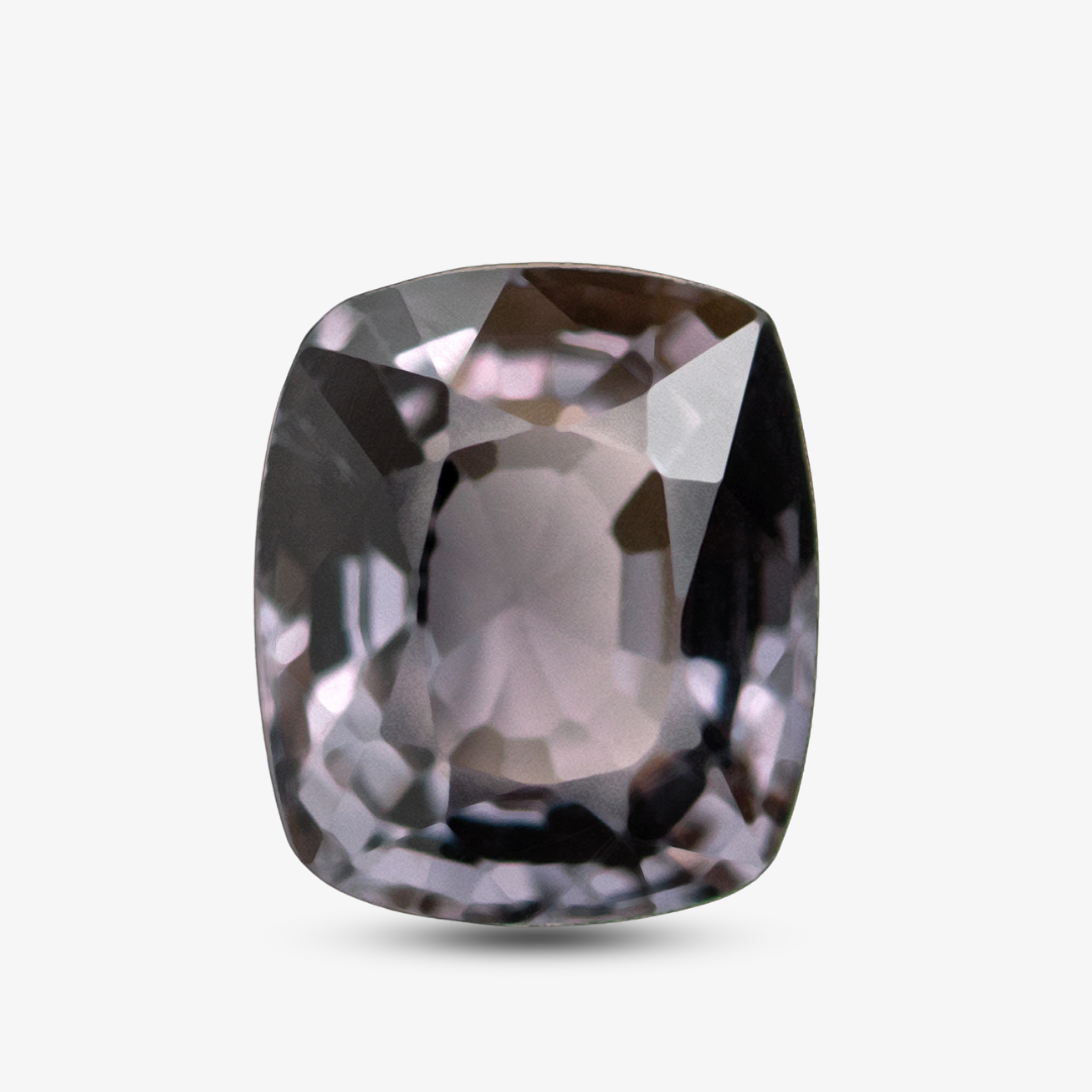 1.10 carats Metallic Gray Natural Spinel Gemstone
