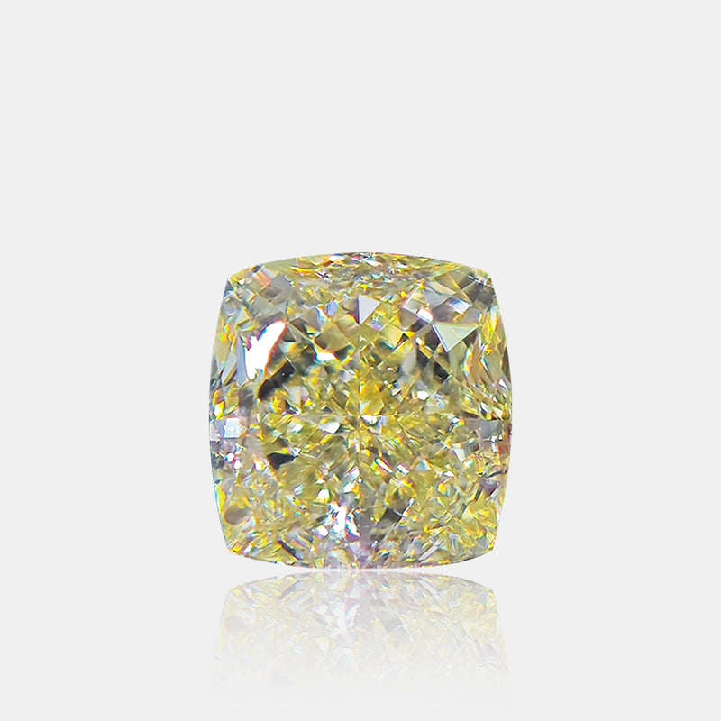 1.11 carat Natural Fancy Light Brownish Yellow Diamond Cushion Modified Brilliant | SARATTI