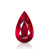 1.15 CTS Unheated Natural Mozambique Pigeon’s Blood Ruby | Pear Cut