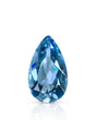 1.15ct Natural Santa Maria Aquamarine pear front view | SARATTI