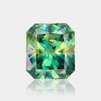 1.20 carats Unheated Natural Teal Blue Sapphire | Radiant – 6.3 × 5.1 × 3.8mm