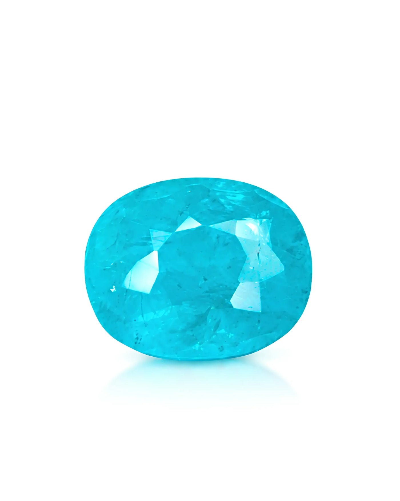 1.21 carats Natural Brazilian Neon Blue Paraiba Tourmaline | Oval