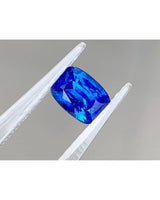 1.27ct Natural Royal Blue Sapphire loose Cushion gemstone 6.64 × 4.77 × 4.10mm | SARATTI