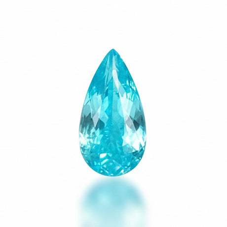 1.29 Carat Natural Neon Blue Tourmaline Pear