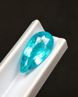 1.29 carat Natural Tourmaline pear loose gemstone alternate angle view | SARATTI