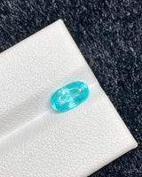 1.29ct Paraiba Tourmaline oval faceted loose gemstone | SARATTI