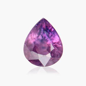 1.2 carats Pear Shape Purple Natural Sapphire Stone | 7.00 x 5.5mm 
｜ SARATTI 