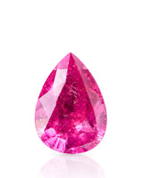 1.2ct Natural Sri Lankan Purplish Pink Sapphire Pear main view loose gemstone | SARATTI