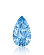 1.46ct Natural Santa Maria Aquamarine pear front view | SARATTI