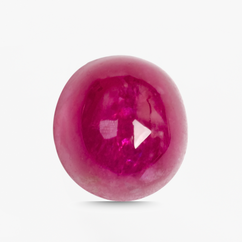 1.49ct oval cabochon Burmese ruby gemstone loose stone | SARATTI