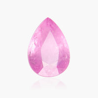 1.4 carats Pear Shape Pink Sapphire Gemstone | 8.5 x 6mm