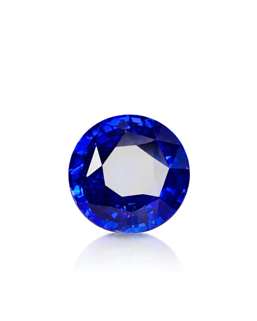 1.50ct Natural Royal Blue Sapphire Round main view | SARATTI