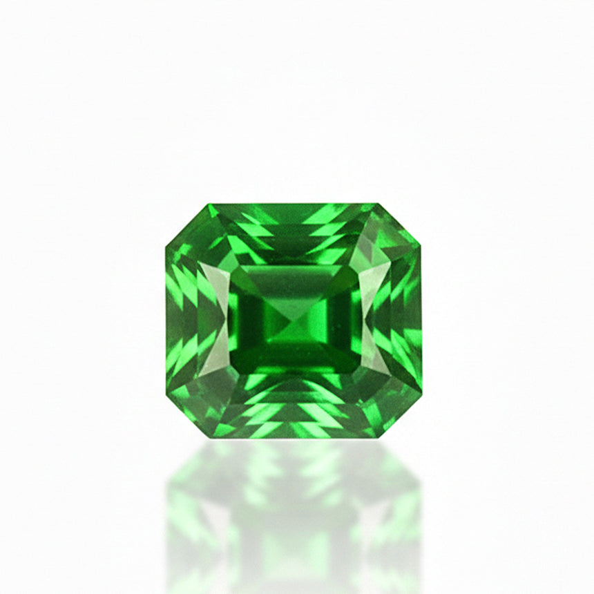 1.52ct Natural Tsavorite Octagonal Step Cut Loose Gemstone | SARATTI