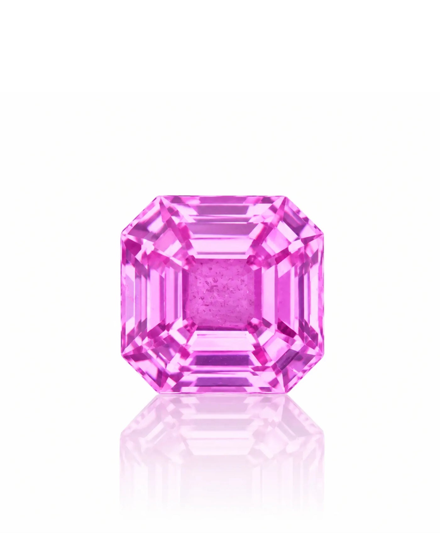 1.52 carats Unheated Natural Lavender Sapphire | Asscher