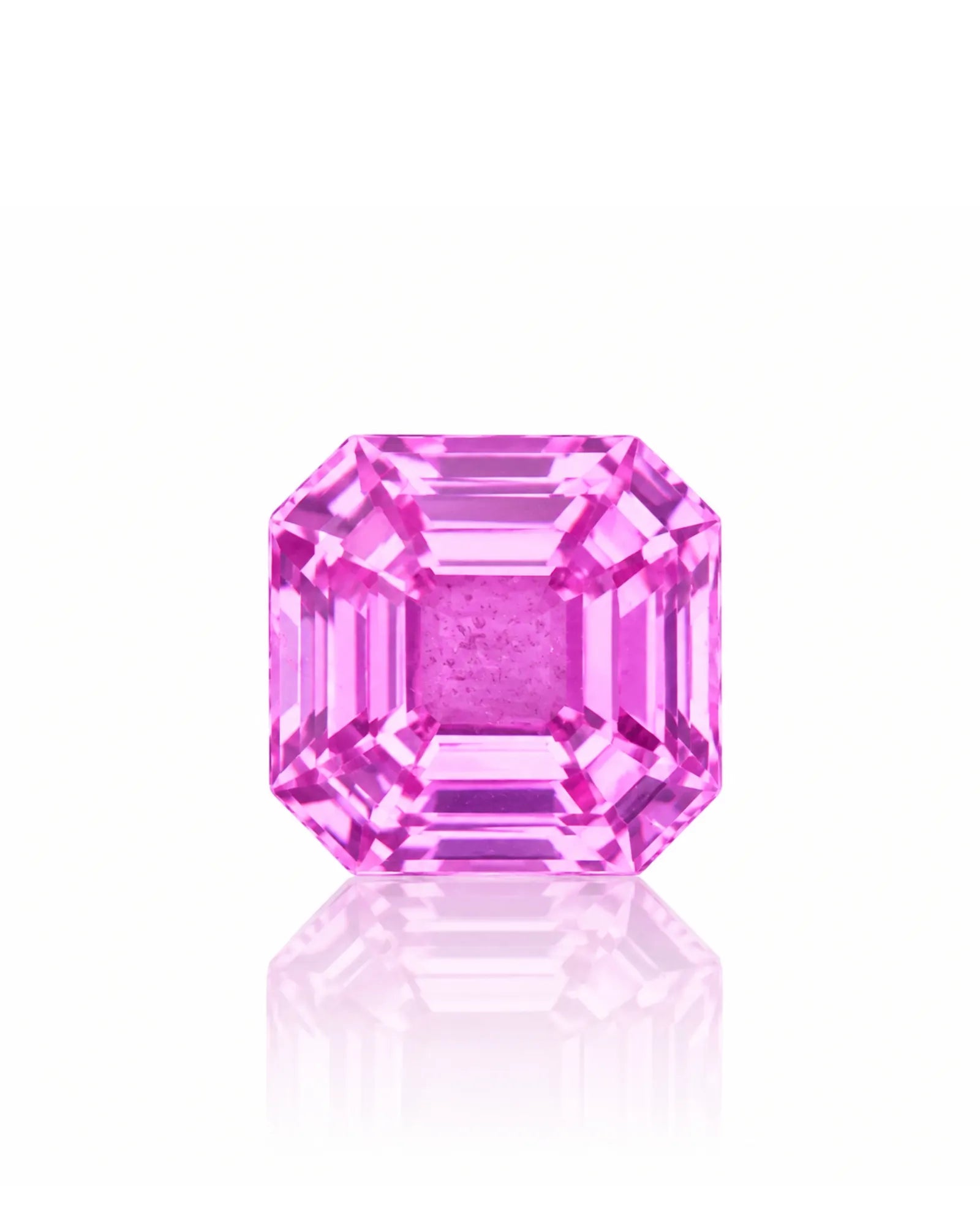 1.52 carats Unheated Natural Lavender Sapphire | Asscher