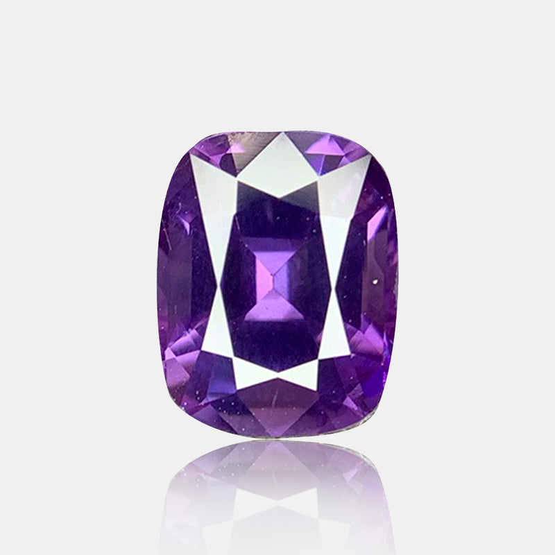 1.52ct Unheated Natural Purple Spinel Cushion Cut | SARATTI  
