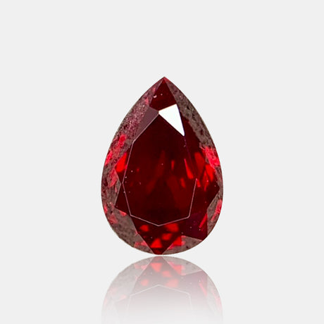 1.54 carat Untreated Natural pigeon’s blood ruby pear cut loose gemstone | SARATTI  