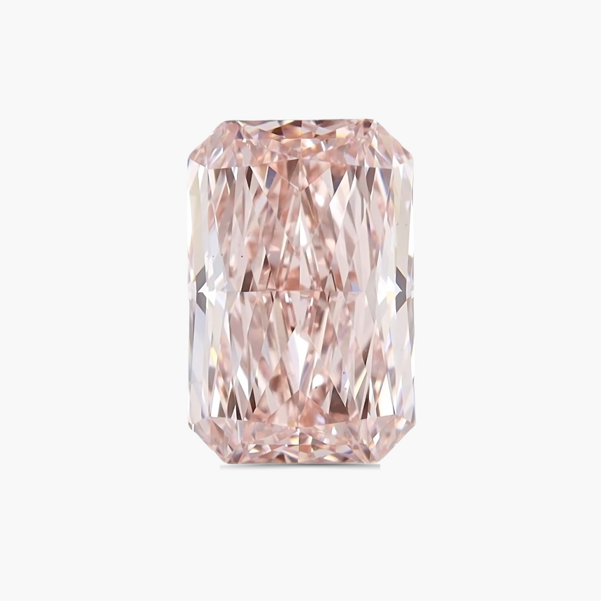 1.56 carats Radiant Cut Fancy Intense Pink Lab Diamond | IGI Certified | Saratti Jewelry