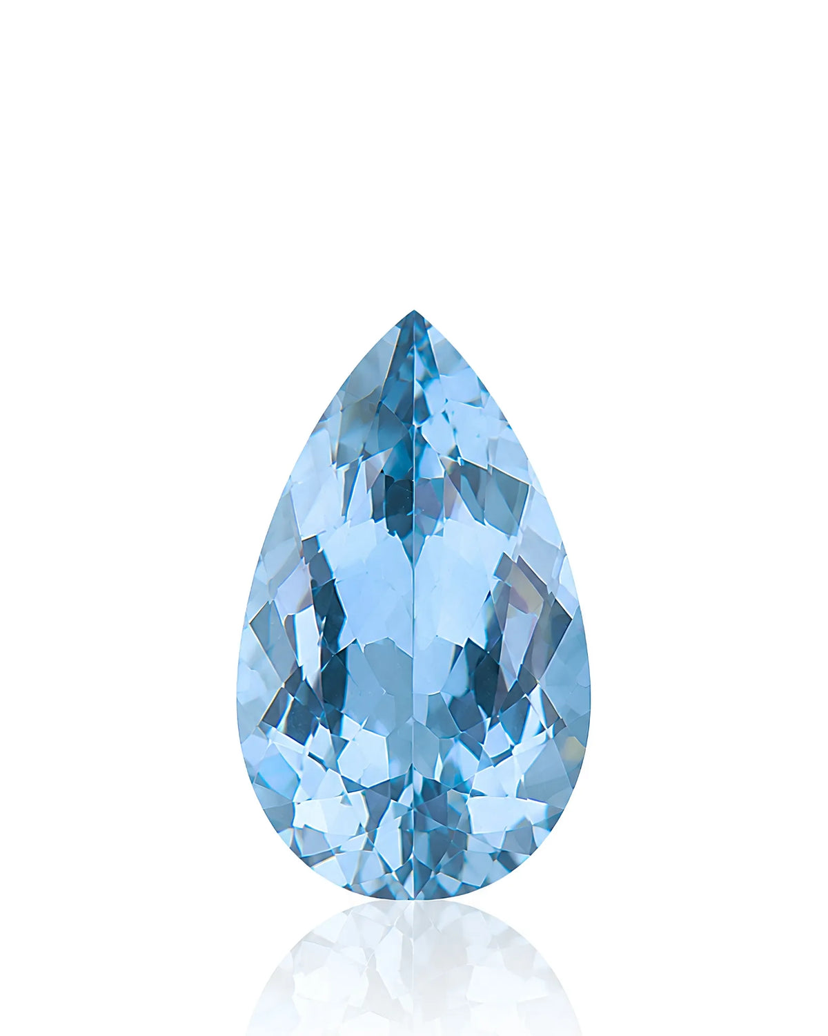 1.57 carats Natural Santa Maria Aquamarine | Pear Cut