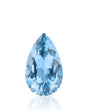 1.57ct Natural Santa Maria Aquamarine pear front view | SARATTI