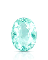 1.59ct Natural Neon Blue Tourmaline oval main view | SARATTI