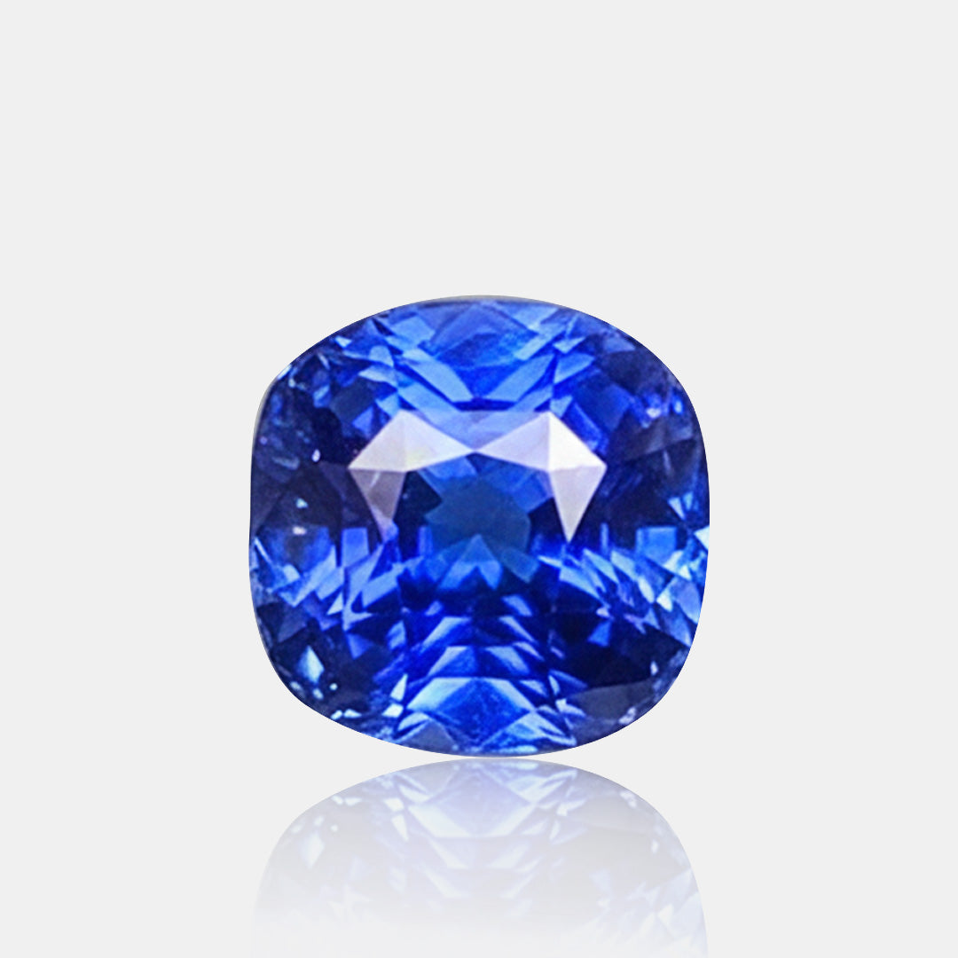1.59 carats Natural Royal Blue Sapphire Gemstone | Cushion Shape