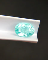 1.59ct oval Natural Tourmaline faceted front view | SARATTI