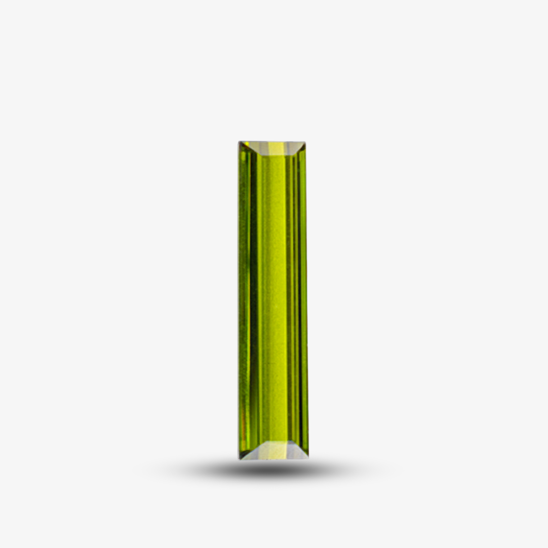 1.5 carats Emerald Cut Tourmaline Gemstone  VVS Clarity