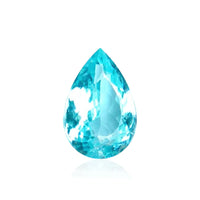 1.62 carats Mozambique Neon Blue Natural Paraiba Tourmaline | Pear