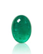 1.64ct Natural Emerald oval cabochon main view in green | SARATTI