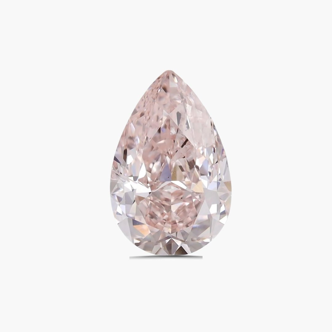 1.68 carat Fancy Pink Lab Diamond | IGI Certified