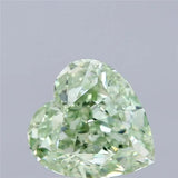 1.72ct Heart Natural Diamond (Colour Fancy Intense Yellowish Green, Clarity VS2, GIA Certified)