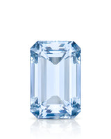1.72ct Natural Santa Maria Aquamarine octagonal front view | SARATTI