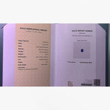 1.78 carat Natural sapphire oval displaying strong blue saturation | SARATTI  