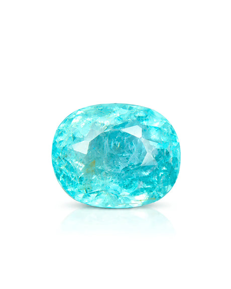 1.79 carat Natural Neon Blue Paraiba-Type Tourmaline oval main view | SARATTI