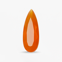 1.8 carats Pear Cut Natural Mexican Fire Opal | 16.4 x 6.5mm