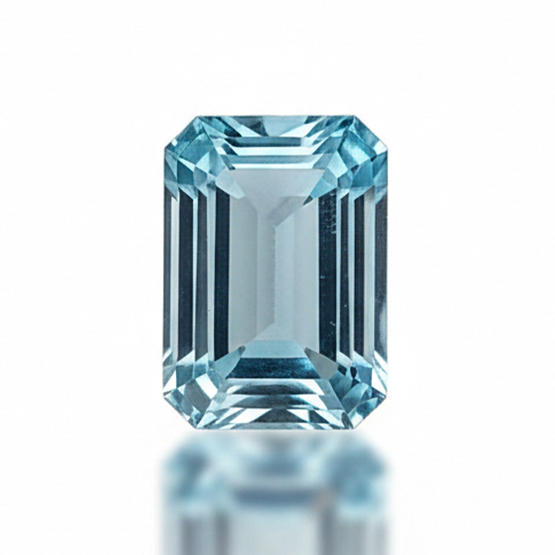 1.81ct Natural Santa Maria Aquamarine | Octagonal – 9.84 × 6.57 × 4.03mm | CGRL Certified