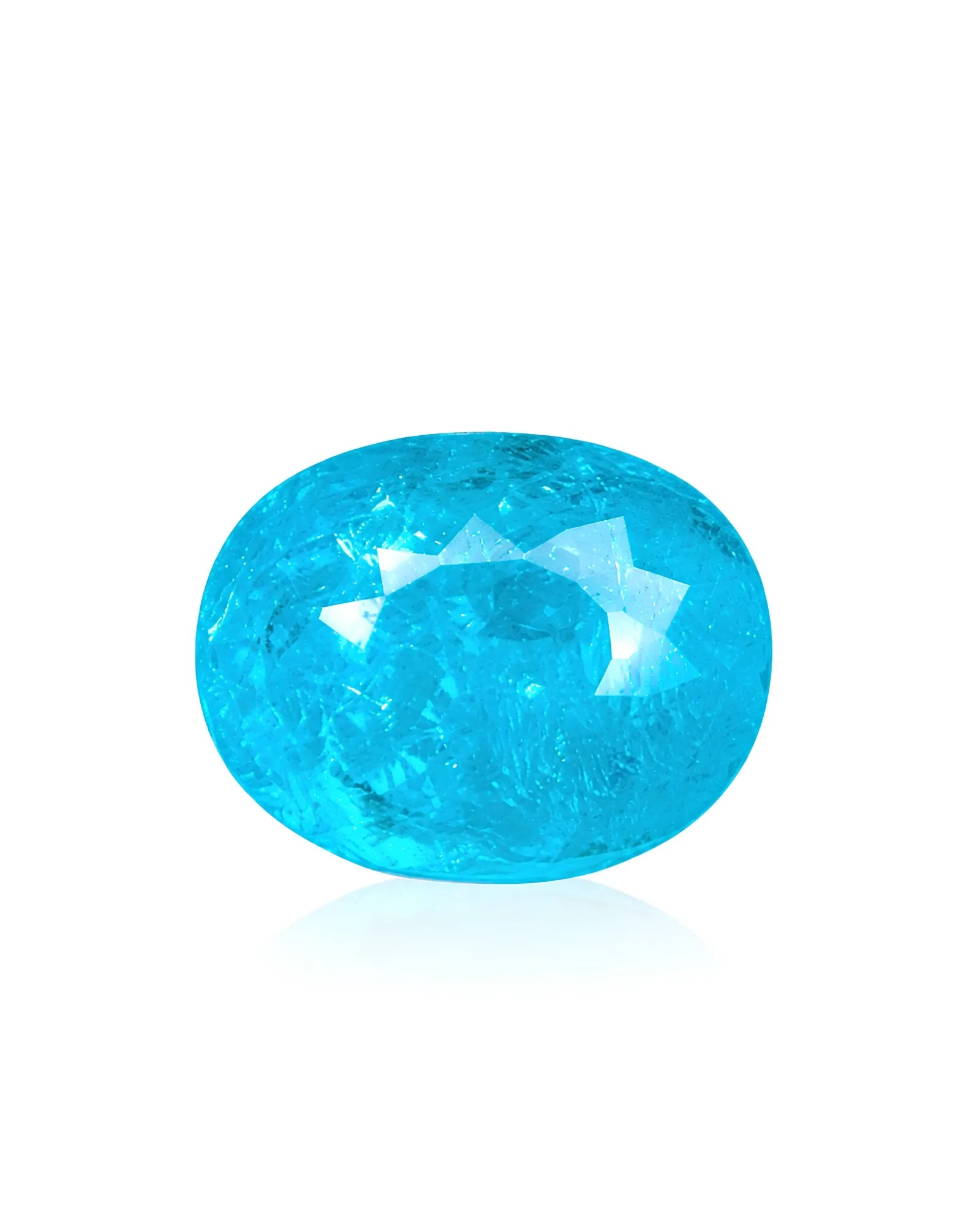 1.81 carat Natural Brazilian Paraiba Tourmaline oval main view | SARATTI