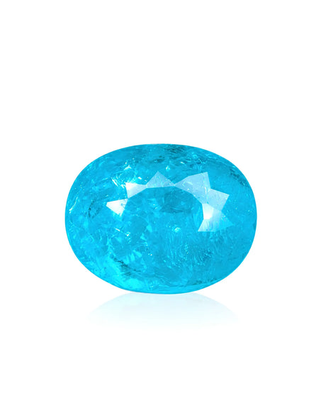1.81 carat Natural Brazilian Paraiba Tourmaline oval main view | SARATTI